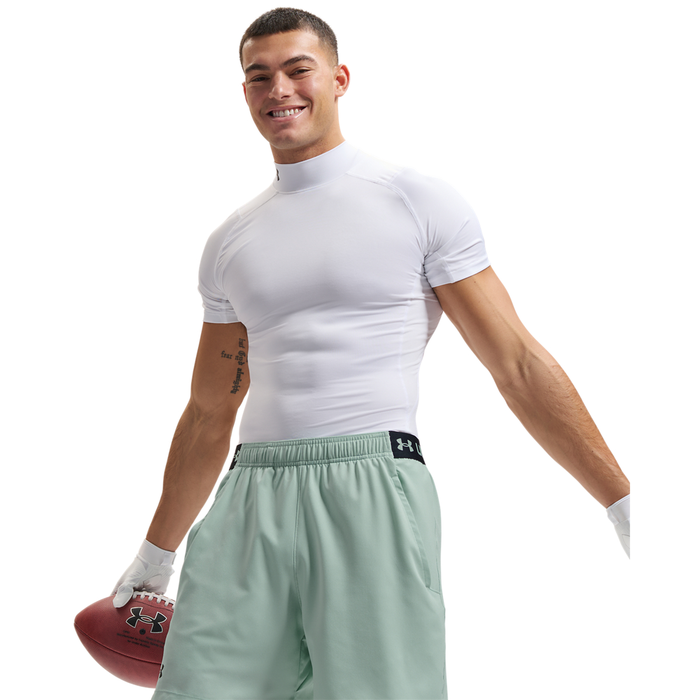 T-shirts & Polo-t-shirts Under Armour  Col Roulé De Compression À Manches Courtes Heatgear