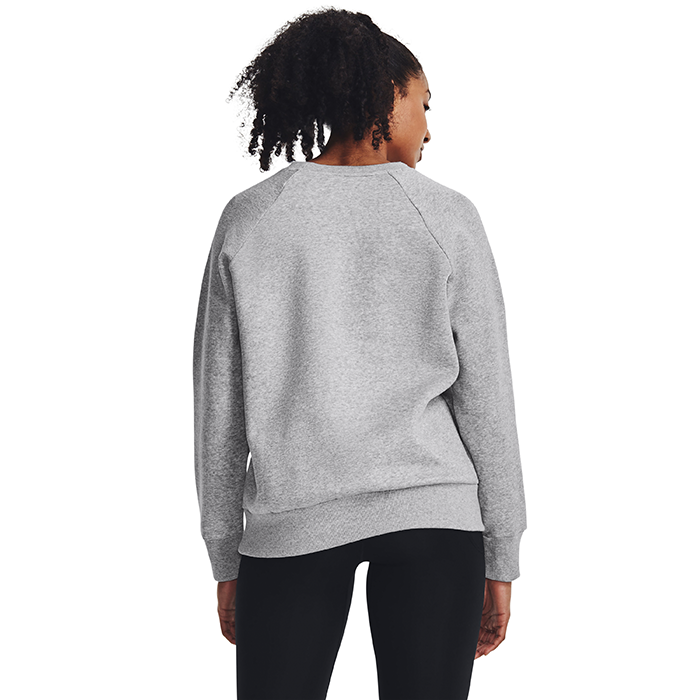 UA Rival Fleece Crew, Pitch Gray