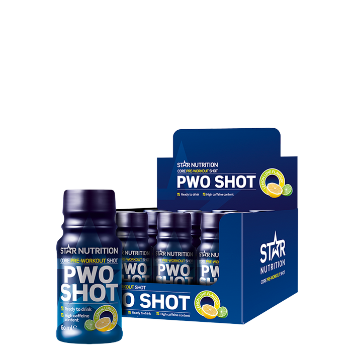 Star Nutrition PWO Shot Lemon Lime 12x60ml
