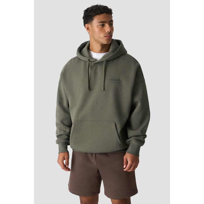 Everyday Relaxed Hoodie Grøn