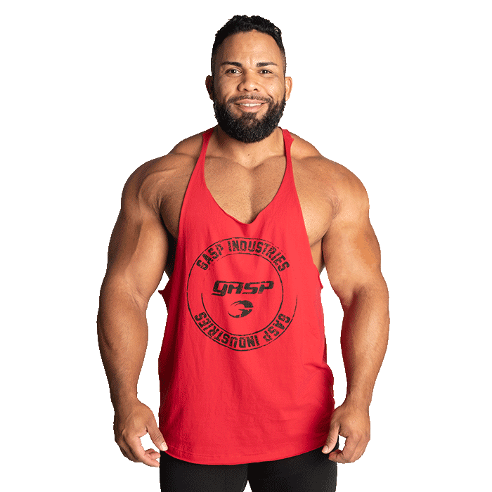 GASP Stringer, S, Chili red