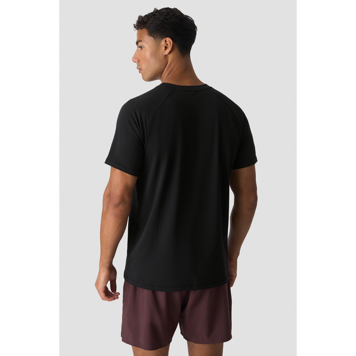 Workout Raglan T-shirt Sort
