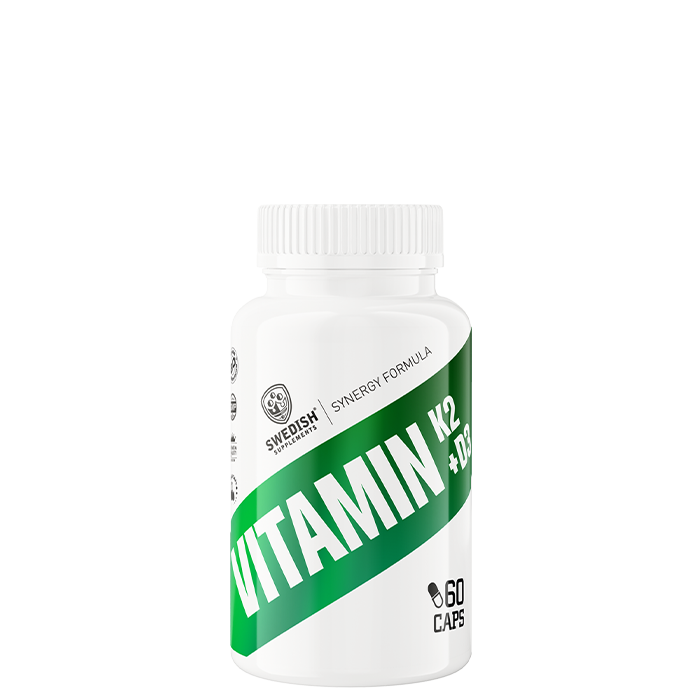Vitamin K2 + D3 60 kapsler