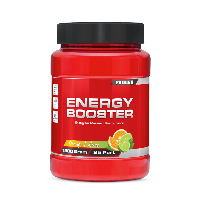 Energy Booster Kulhydratfyldning med Elektrolytter 1500 g Orange/Lime