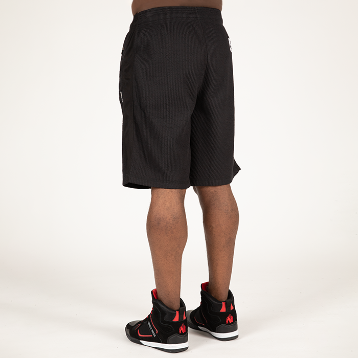 Augustine Old School Shorts, Black/Red