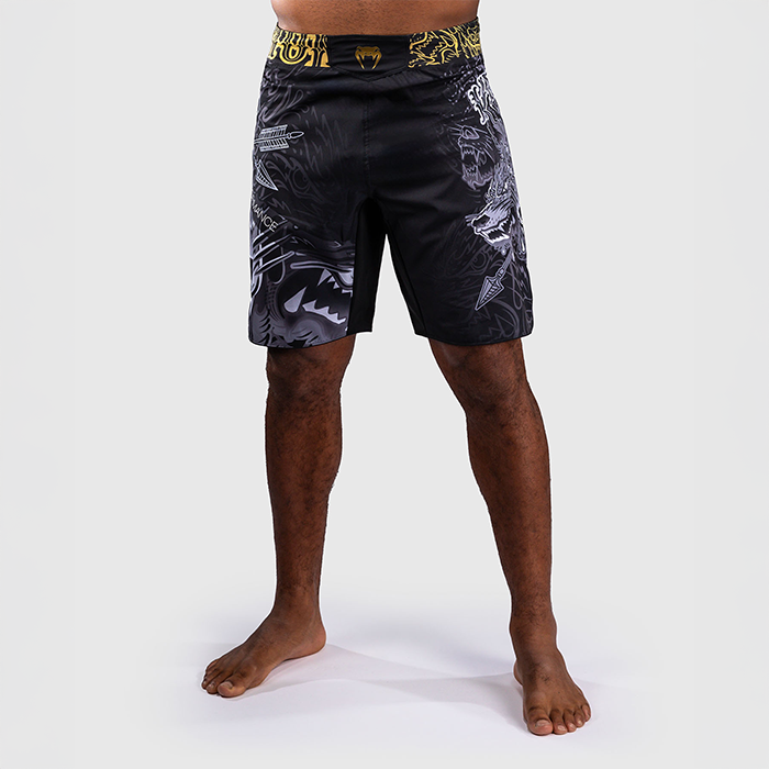 Venum Wolf Atak Fightshorts Sort Grå