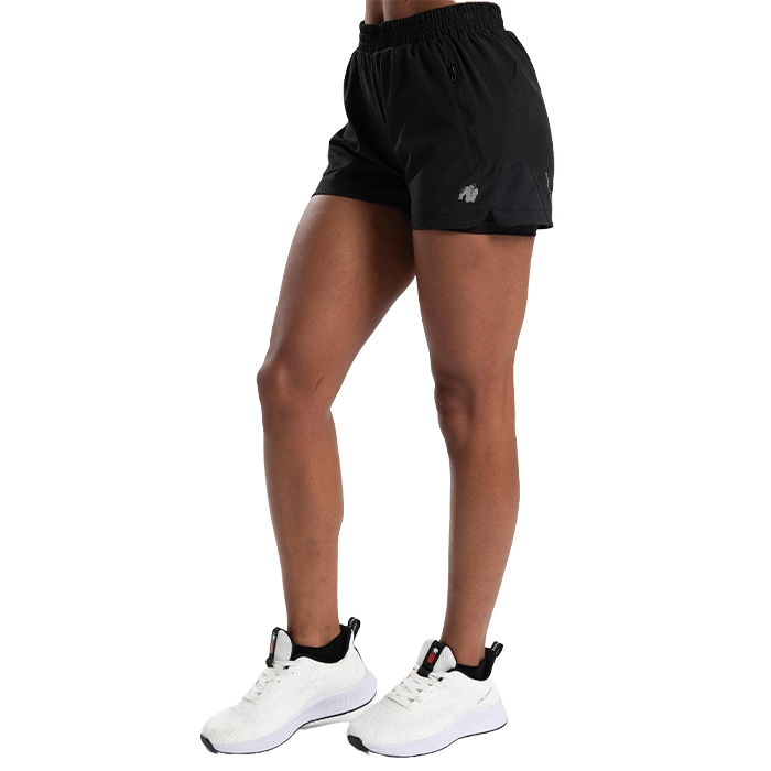 Katy 2-In-1 Shorts, Black