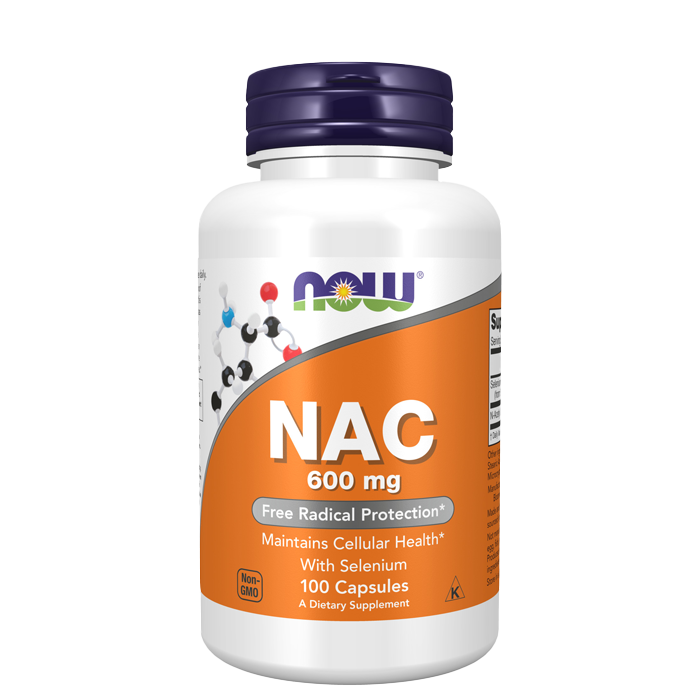NAC 600 mg 100 kapsler