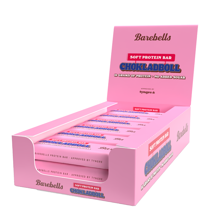 12 x Barebells Soft Protein Bar 55 g