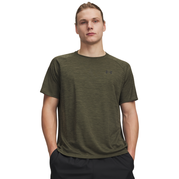 Tech Textured T-shirt Grøn