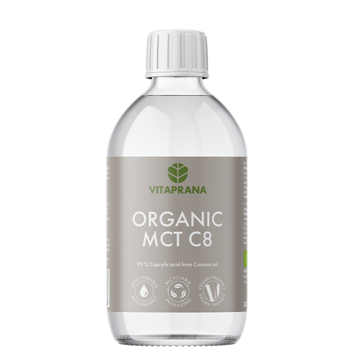 Økologisk MCT Olie C8 500 ml billede