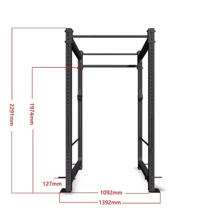 Power Rack Maksimal belastning 500 kg Premium Sort