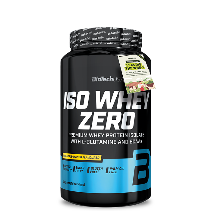 Iso Whey Zero Laktose reduceret Valleproteinisolat 908 g