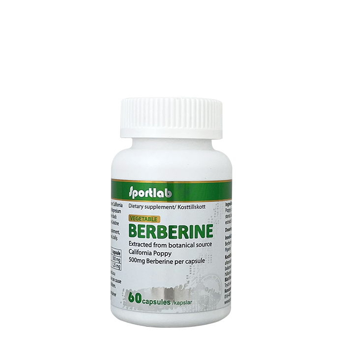 Berberine 60 kapsler