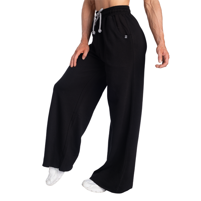 Wide Sweatpants Sort