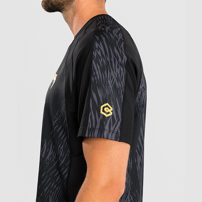 Venum X Chimaev Wild Borz Dry Tech T-shirt Sort Gr&aring;