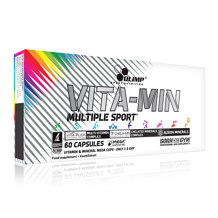Vita-Min Multiple Sport Multivitamin 60 kapsler