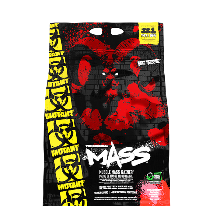Mutant - Mutant Mass, Strawberry Banana - 6800g
