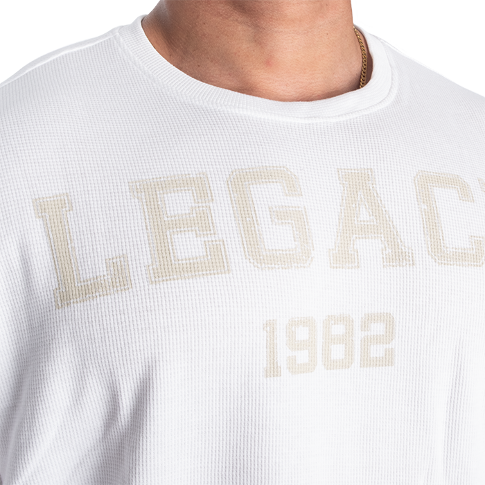Legacy Thermal T‑Shirt Hvid Beige