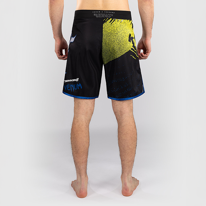 Venum x TEKKEN 8 Fightshorts King Sort Gul