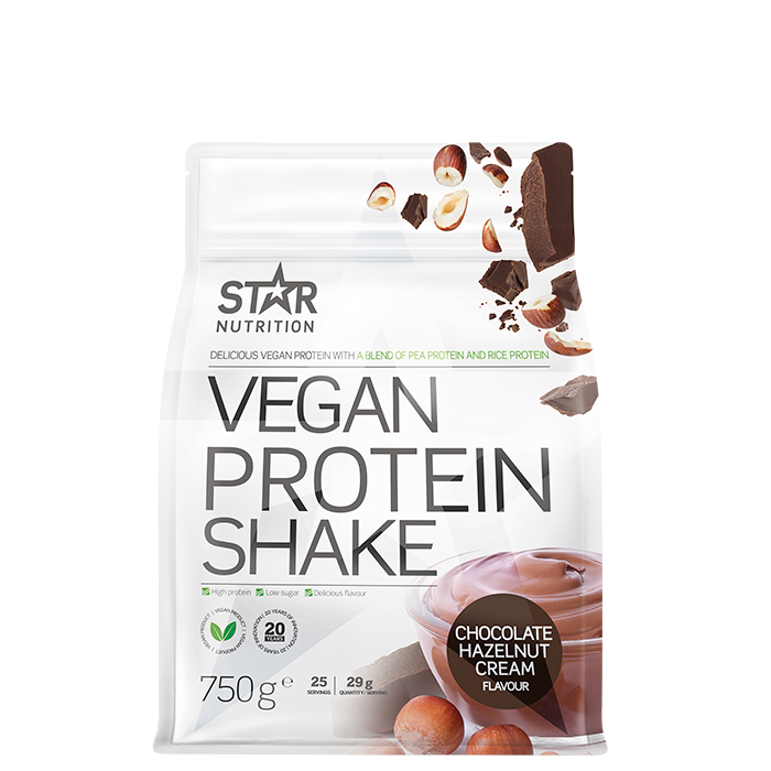 Vegansk proteinshake Vegansk proteinpulver 750 g