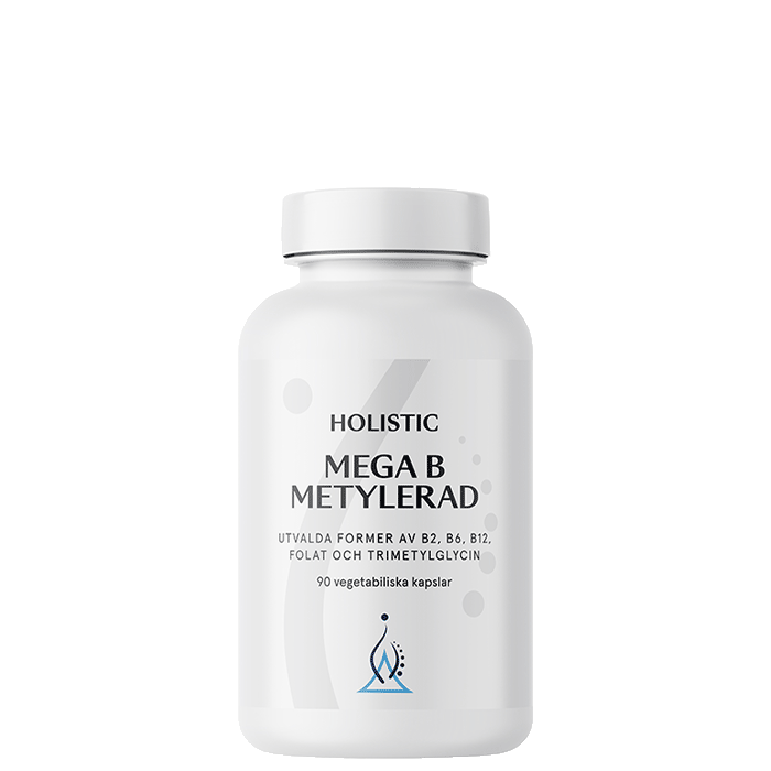 Holistic Mega B, Methyleret, 90 kapsler