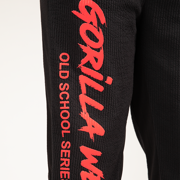 Augustine Old School Pants, Black/Red