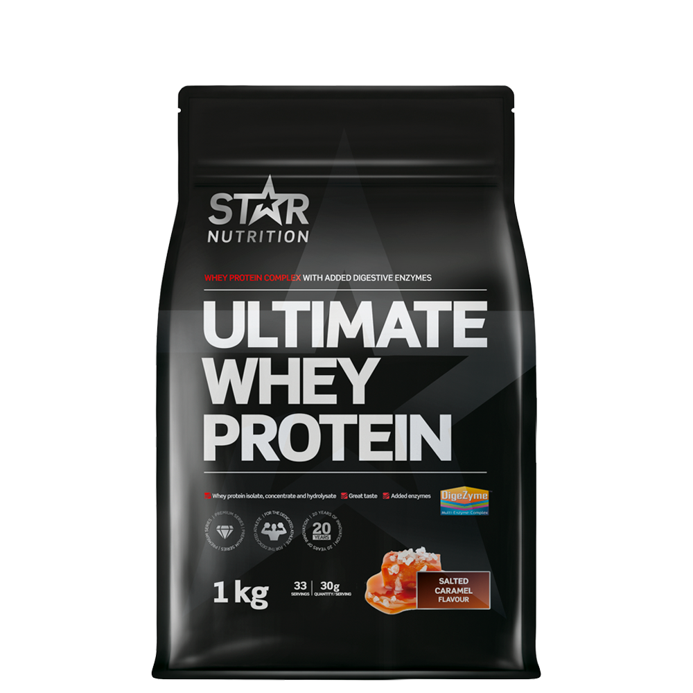 Ultimate Whey Valleprotein 1 kg