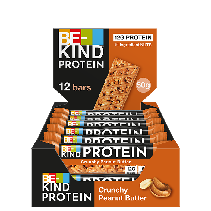 12 x BeKind Proteinbar Crunchy Peanut Butter 50 g