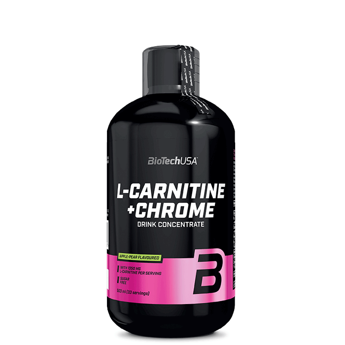 L-Carnitine + Chrome, Orange - 500 ml.