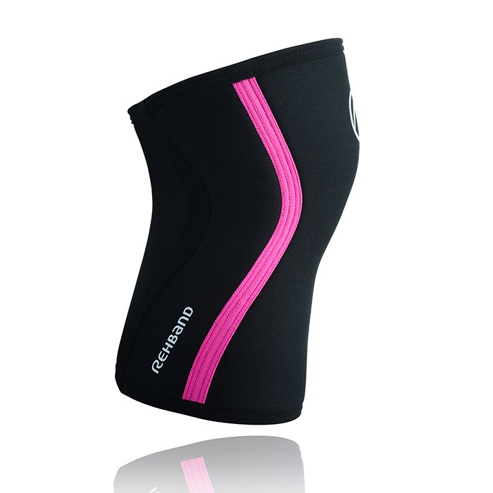 RX Knee Sleeves 7mm Sort/Pink