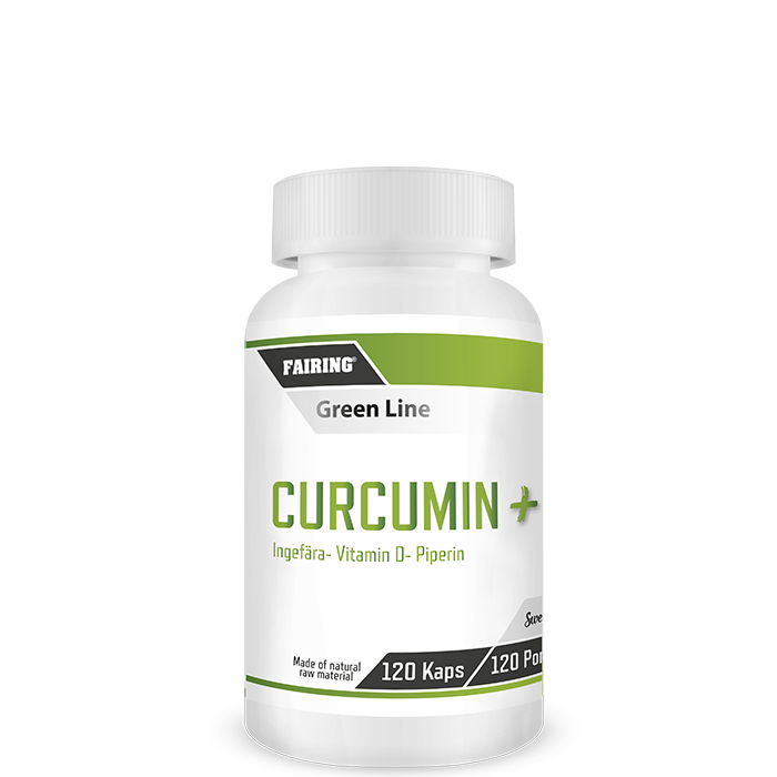 Curcumin+ Gurkemeje ekstrakt 120 kapsler