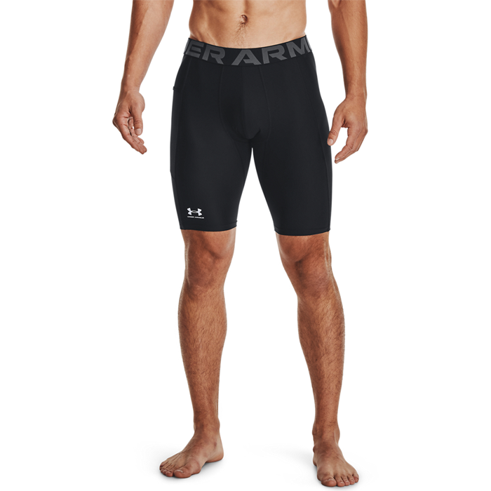 Under Armour Long Compression Shorts Sort Medium Herre