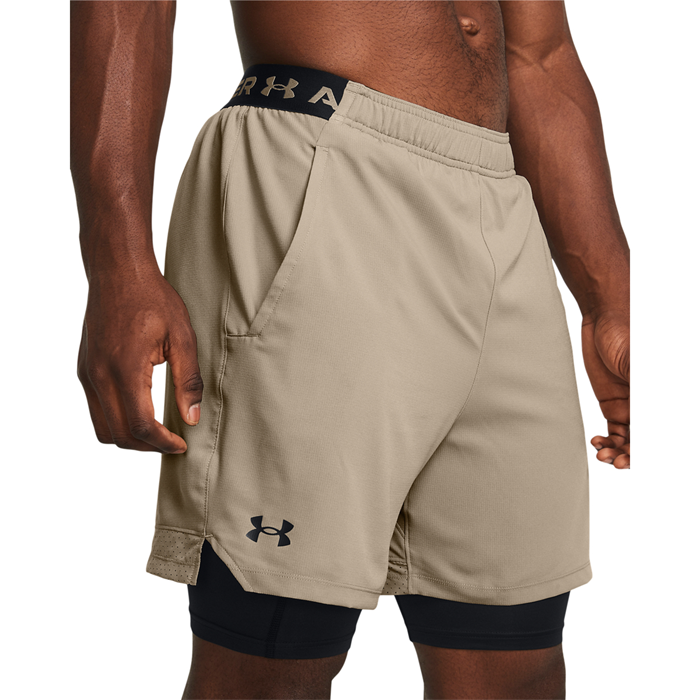 Vanish Woven 2-i-1 Shorts Beige