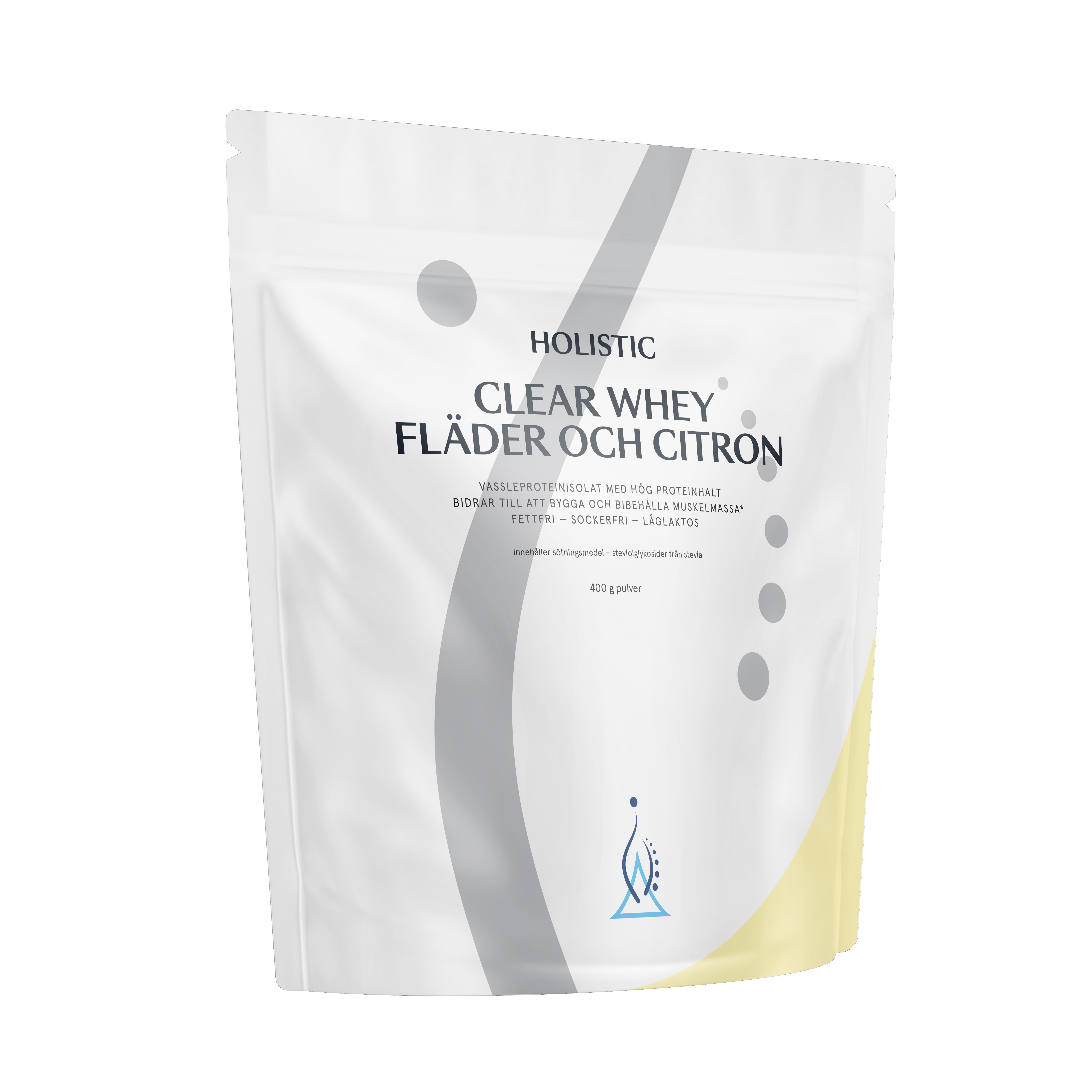 Clear Whey valleproteinisolat hyldeblomst og citron 400 g