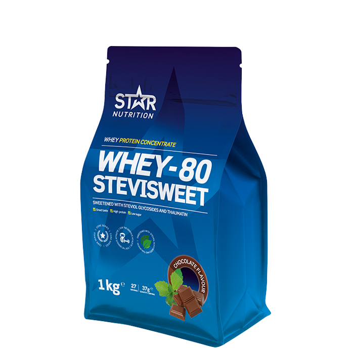 Star Nutrition Whey-80 SteviSweet Chocolate 1000g