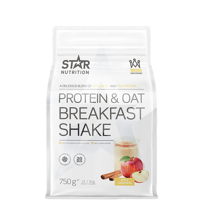 Protein & Havre Morgenmad Måltidserstatning Shake 750 g