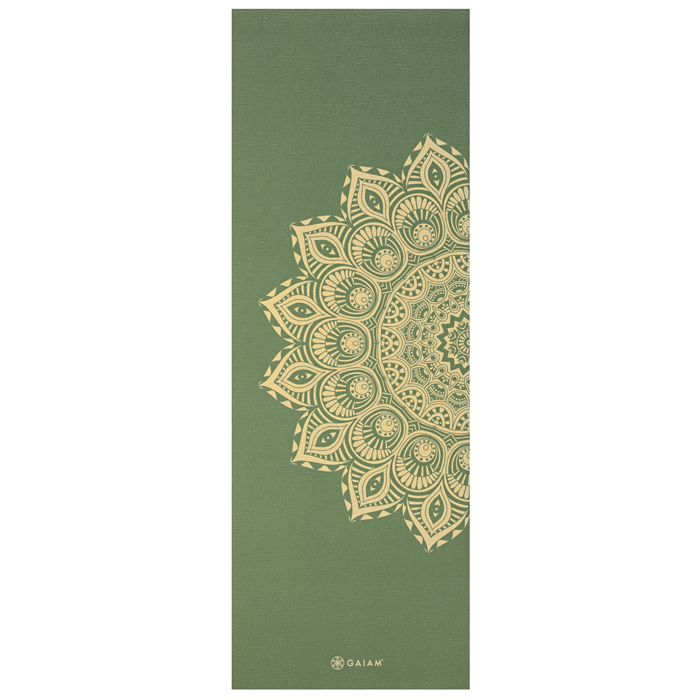 Yogamåtte Grøn 6 mm