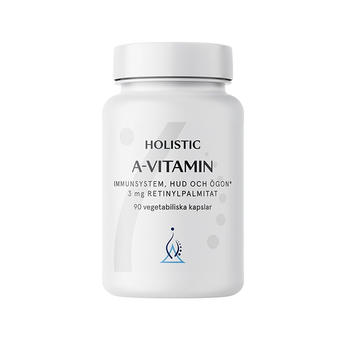 A-vitamin - 3 mg retinylpalmitat 90 kapsler
