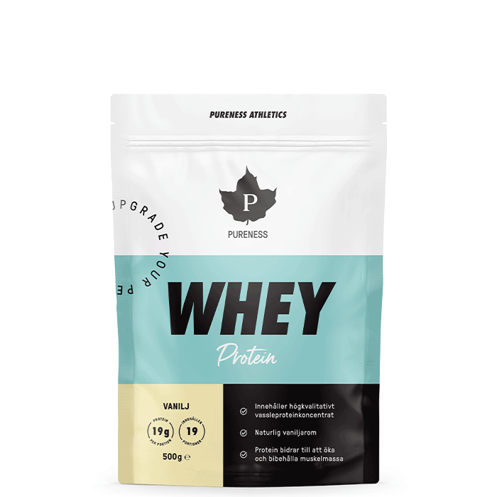 Pureness Athletics Whey Protein, Vanilje, 500 g