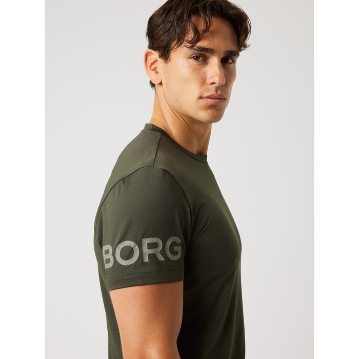 Borg T-shirt Gr&oslash;n