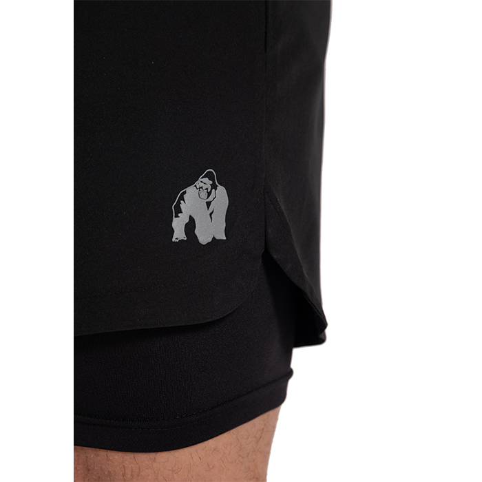 Cortez 2-In-1 Shorts, Black