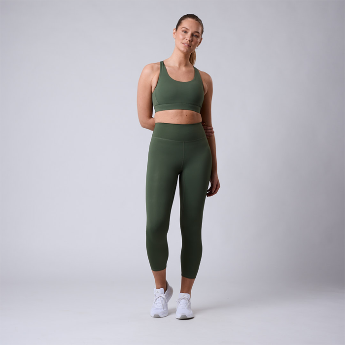 Fuse V-shape 7/8 Tights Gr&oslash;n