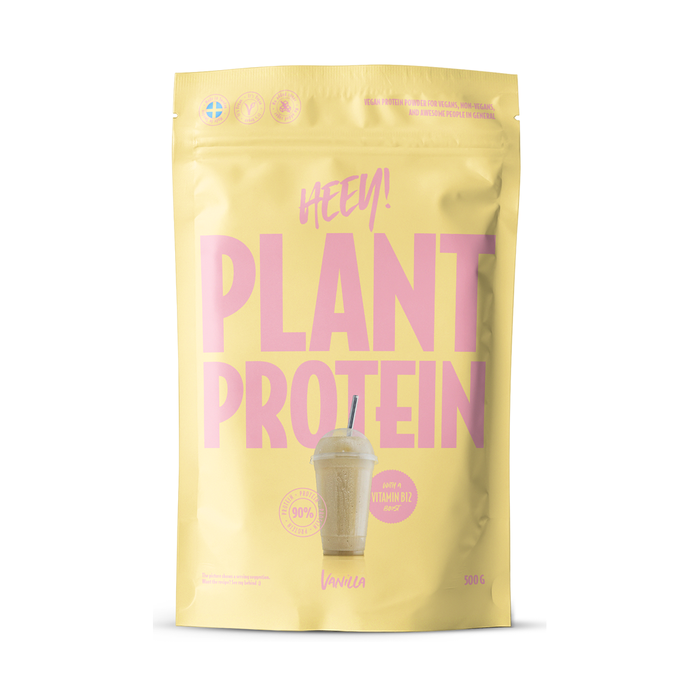 Heey! Vegan Plant Protein + Vitamin B12 Vanilla (500 g)