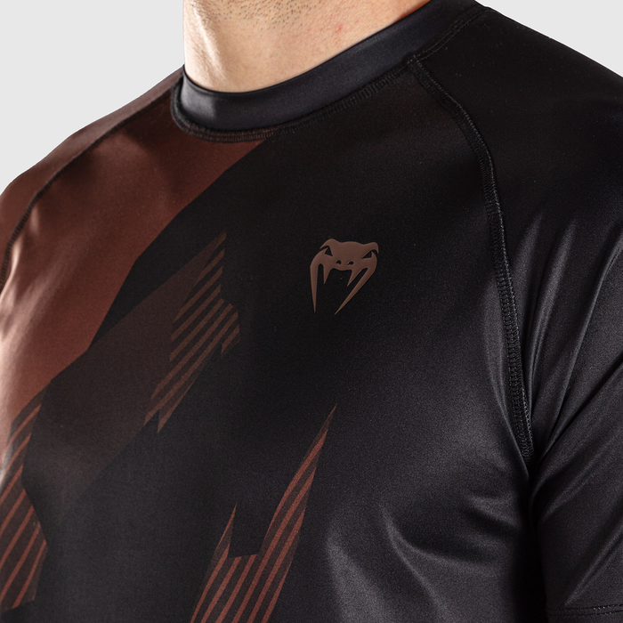 Venum NO-GI 6.0 Dry Tech T-shirt Black/Brown