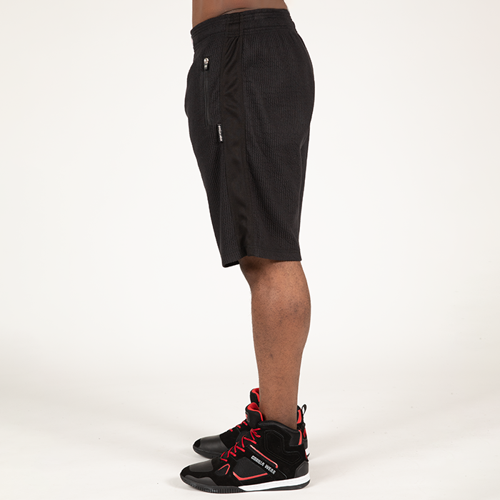 Augustine Old School Shorts, Black/Red