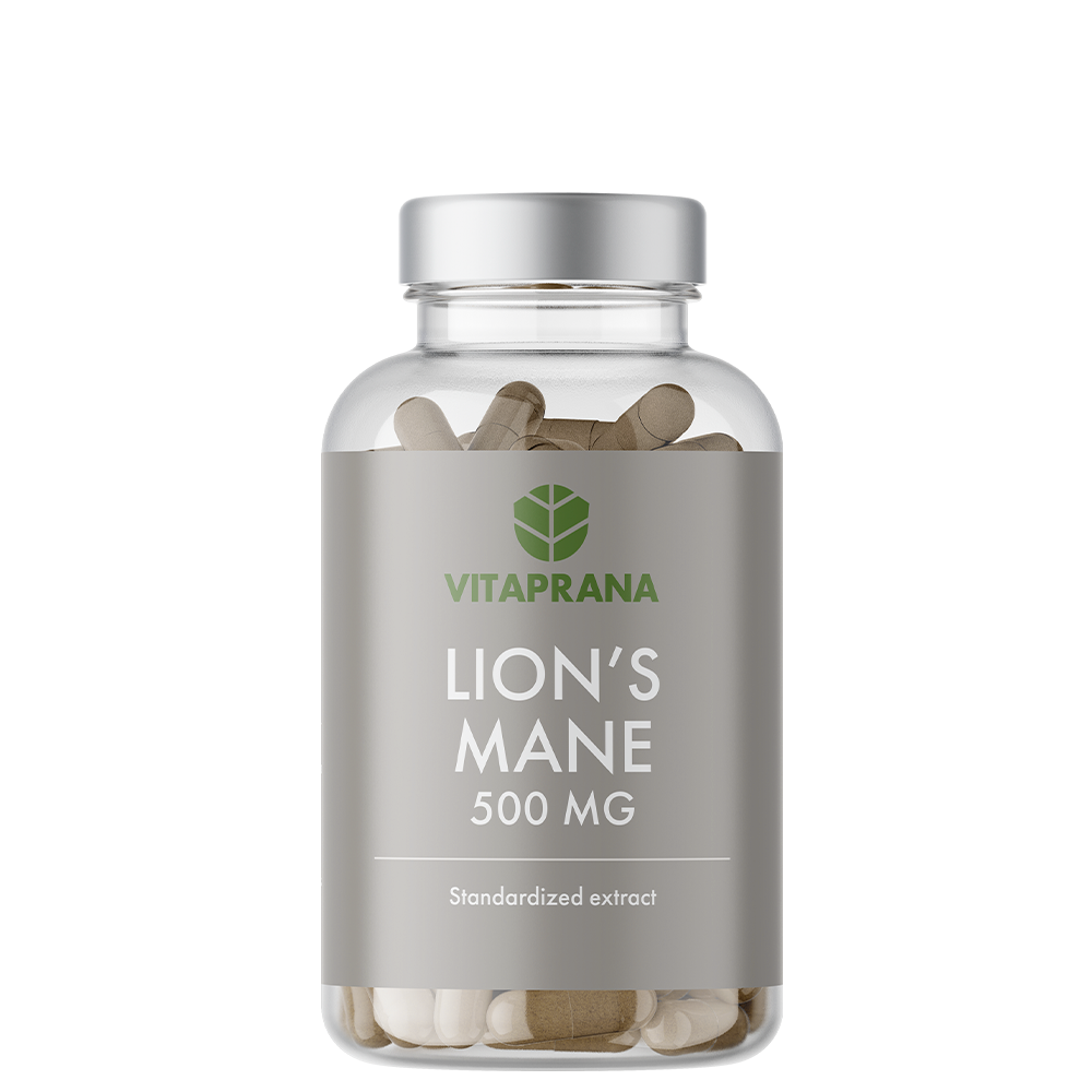 Lions Mane 500 mg 100 kapsler