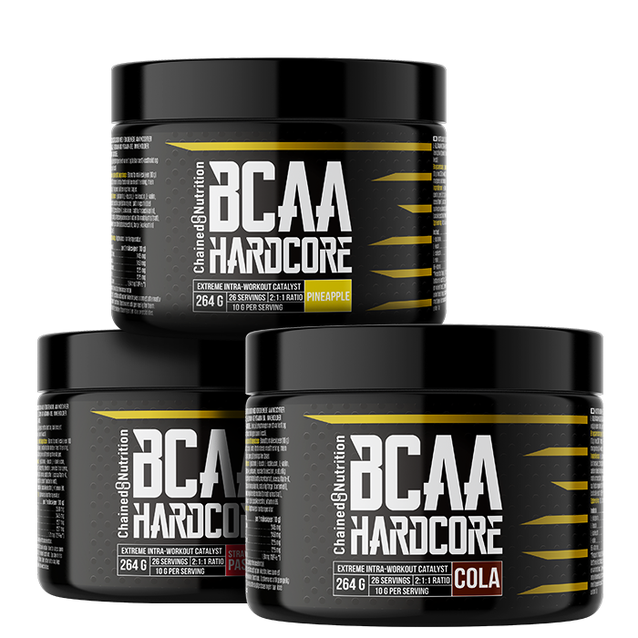 3 x BCAA Hardcore 264 g