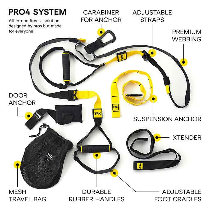 TRX PRO Suspensionstr&aelig;nings Kit
