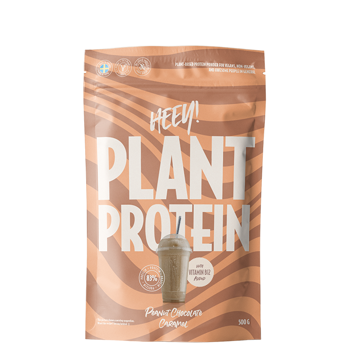Vegansk Protein Jordnød Chokolade Karamel 500 g